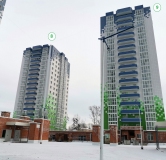 Ход строительства дома 9 в ЖК Атмосфера -