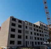 Ход строительства дома 3.3 в ЖК Кантри -
