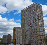 Ход строительства дома литер 15 в ЖК Холмогоры -