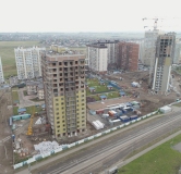 Ход строительства дома № 1 в ЖК Кедр -
