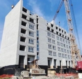 Ход строительства дома 6 в ЖК Династия -