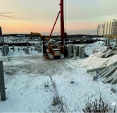 Ход строительства дома 14.6.1 в ЖК Притяжение -