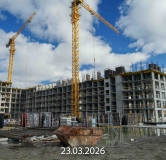 Ход строительства дома 1827 (ГП-75) в ЖК Беринг -