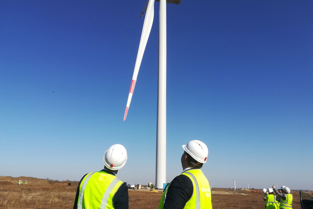 В Ростовской области построили первую ветроэнергетическую установку