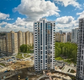 Ход строительства дома 19 в ЖК Ньютон -