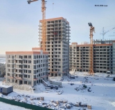 Ход строительства дома 32 в ЖК Символ -