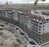 Ход строительства дома Литер 12 в ЖК Левобережье -