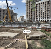 Ход строительства дома Литер 1 (16-1) в ЖК Ридз (REEDS) -