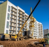 Ход строительства дома 1.2 в ЖК Родные росы -