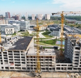 Ход строительства дома № 1 в ЖК Секреты -