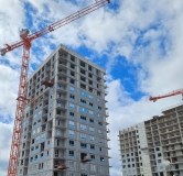 Ход строительства дома 5.4 в ЖК Новокольцовский -