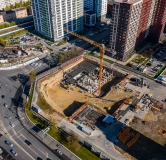 Ход строительства дома 1.1 в ЖК LEMONT -