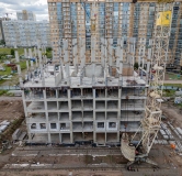 Ход строительства дома 3.2.2 в ЖК Остров на Норильской -