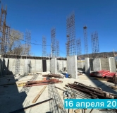 Ход строительства дома 1 в ЖК Максимум -