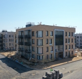 Ход строительства дома 5 в ЖК Лисино -