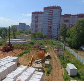 Ход строительства дома 2 в ЖК Крылья -