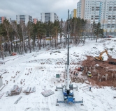 Ход строительства дома 5/1, 1 этап в ЖК Вита-парк -