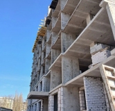 Ход строительства дома 42, корпус 2 (1 этап) в ЖК Комсомольский -