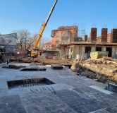 Ход строительства дома 1 в ЖК Уналты -