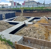 Ход строительства дома 2 в ЖК Гагарин Парк -