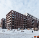 Ход строительства дома корпус 2.1, 2.2 в ЖК Лермонтовский 54 -