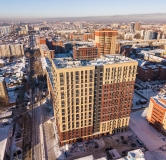 Ход строительства дома секция 1.7 в ЖК 19/56. Кварталы Телецентра -