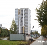 Ход строительства дома 21 в ЖК Видный -