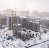 Ход строительства дома 4 в ЖК Гренландия -