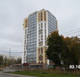 Ход строительства дома 21 в ЖК Видный -