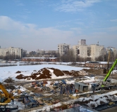 Ход строительства дома 5, секция 2.7, 2.8, 2.9, 2.10 в ЖК Красное Яблоко -