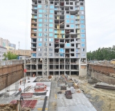 Ход строительства дома 83 в ЖК Шаумяна 77 -