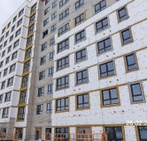 Ход строительства дома 2.4 в ЖК Кантри -