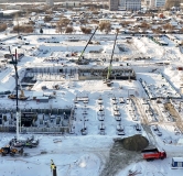 Ход строительства дома 10, корпус 3 в ЖК Остров-сад -