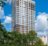 Ход строительства дома 45А, корпус1 в ЖК Новый Восход -