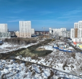 Ход строительства дома 3А в ЖК На Тенистой -