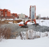 Ход строительства дома 1 в ЖК Высота 323 -