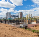 Ход строительства дома 1 в ЖК Artnova -
