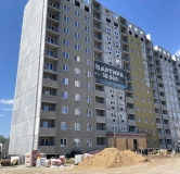 Ход строительства дома № 36 в ЖК По пр. Московский -
