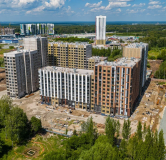 Ход строительства дома 5 в ЖК Гренландия -