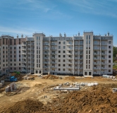 Ход строительства дома 1 в ЖК Атмосфера -