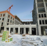 Ход строительства дома 6 к2, ГП-12 (2 этап) в ЖК Айвазовский (Айвазовский City) -