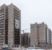 Ход строительства дома № 1 в ЖК Сити-квартал на Взлетной -