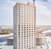 Ход строительства дома 54 (ГП 2.3) в ЖК Кедровый берег -