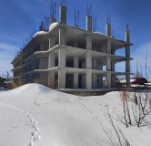 Ход строительства дома 4 в ЖК Радуга -