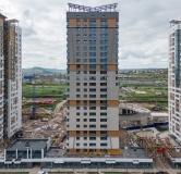 Ход строительства дома 1, корпус 1,2 в ЖК Чижи -