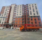 Ход строительства дома № 40У-4.1 в ЖК Вишневый сад -