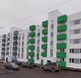 Ход строительства дома 1, секция 3 в ЖК По ул. Коммунистическая -