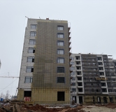 Ход строительства дома № 2, блок А,Б в ЖД в 12-микрорайоне (Арзамас) -