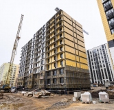 Ход строительства дома Позиция 14.2 в ЖК Яблоневые сады -