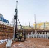 Ход строительства дома 1 в ЖК Ультра -